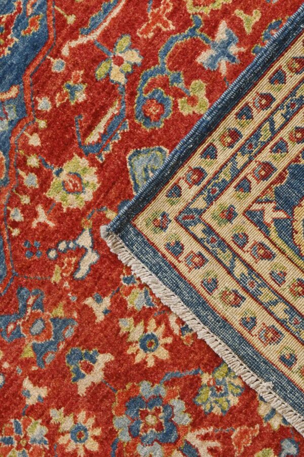 Afghan Fine Samarkand Chob Rang Motasham Rug 297cm x 206cm / 9ft 9in x 6ft 9in - Image 6