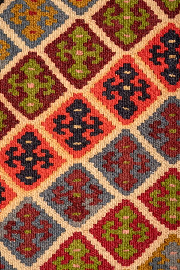 Seneh Kilim Rug 170cm x 100cm / 5'7'' x 3'3'' - Image 4