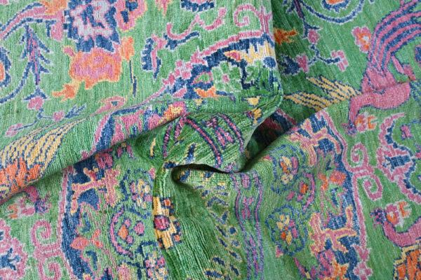 Chob Rang Khotan 287cm x 240cm / 9'5'' x 7'11'' - Image 2
