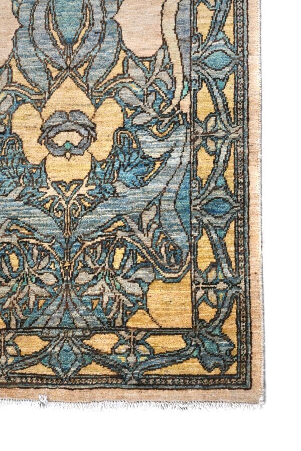 Chob Rang William Morris Runner 569cm x 77cm / 18'8'' x 2'6'' - Image 4