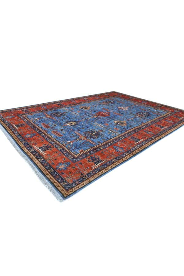 Chob Rang Rug 268cm x 183cm / 8ft 10in x 6ft - Image 7