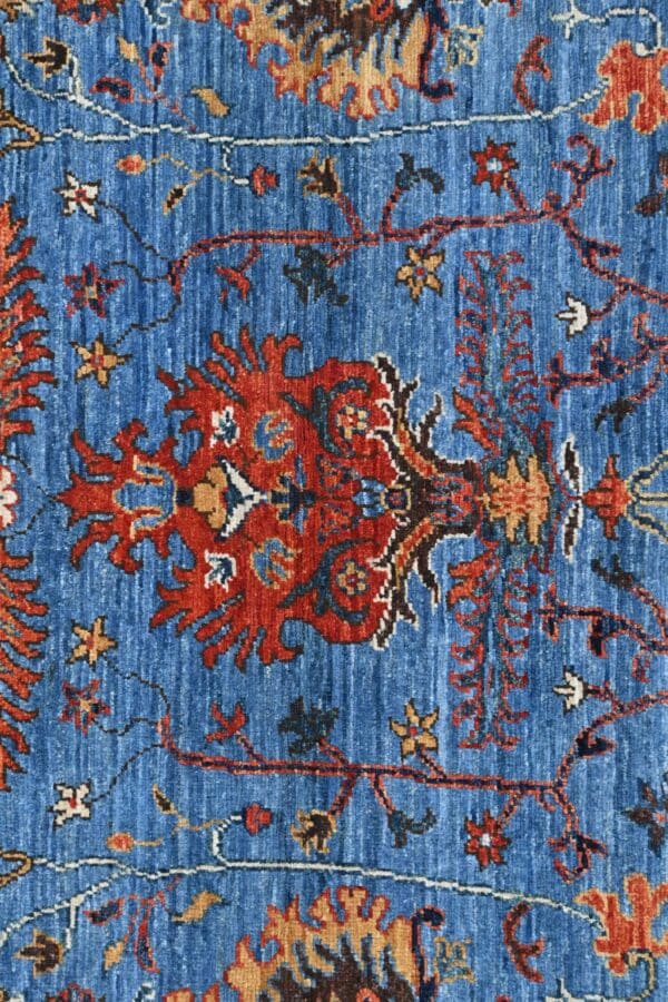 Chob Rang Rug 268cm x 183cm / 8ft 10in x 6ft - Image 2