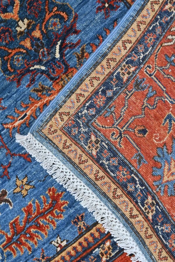 Chob Rang Rug 268cm x 183cm / 8ft 10in x 6ft - Image 4