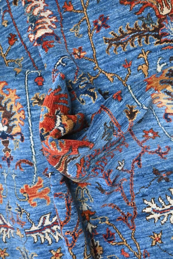 Chob Rang Rug 268cm x 183cm / 8ft 10in x 6ft - Image 6