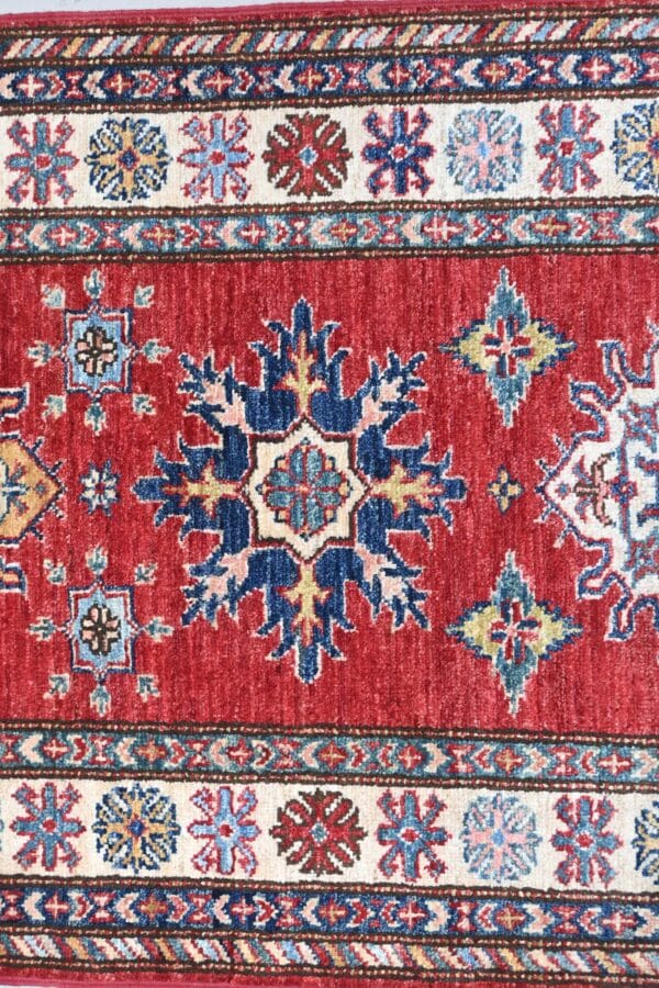 Fine Kazak Runner 302cm x 82cm / 9ft 11in x 2ft 8in - Image 2