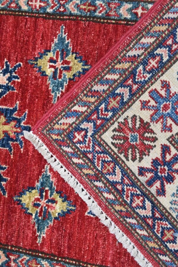 Fine Kazak Runner 302cm x 82cm / 9ft 11in x 2ft 8in - Image 4