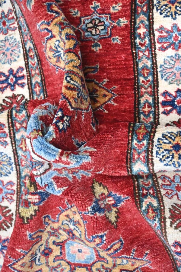 Fine Kazak Runner 302cm x 82cm / 9ft 11in x 2ft 8in - Image 6