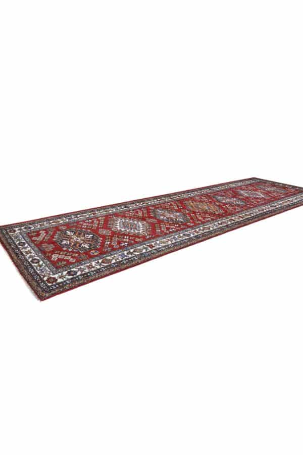 Fine Kazak Runner 302cm x 80cm / 9ft 11in x 2ft 8in - Image 7
