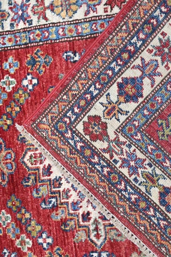 Fine Kazak Runner 302cm x 80cm / 9ft 11in x 2ft 8in - Image 4