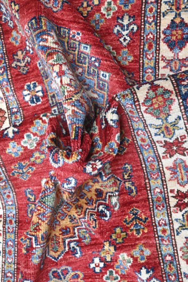 Fine Kazak Runner 302cm x 80cm / 9ft 11in x 2ft 8in - Image 6