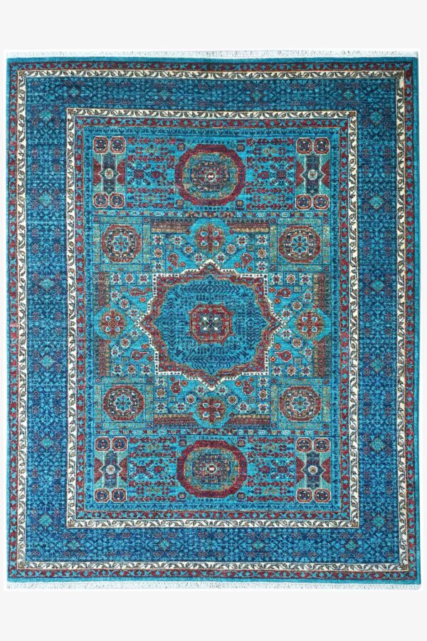 Chob Rang Mamluk Rug 196cm x 152cm / 6ft 5in x 5ft