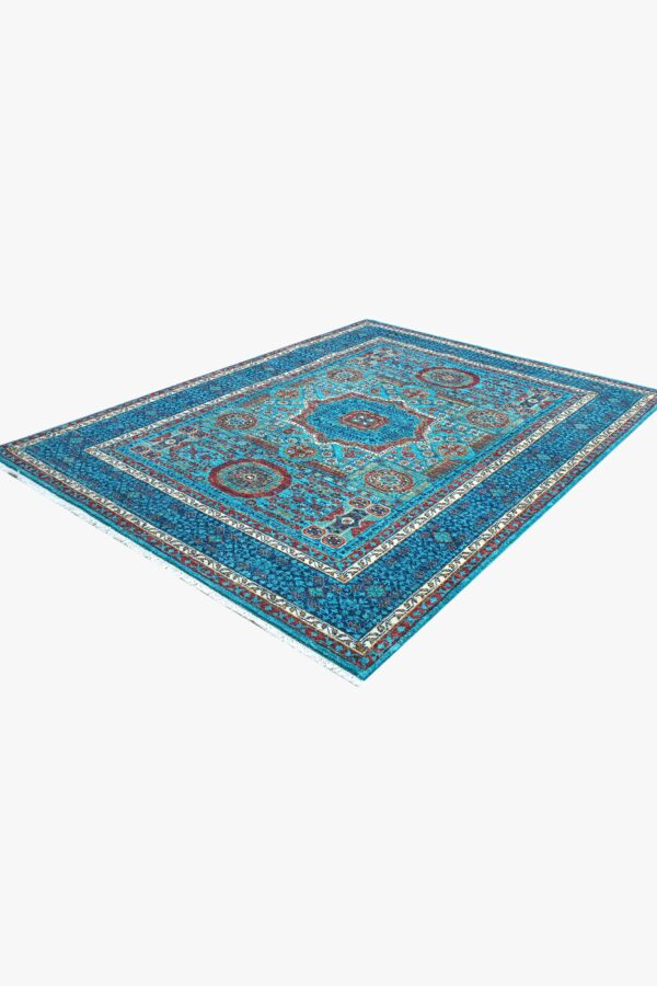 Chob Rang Mamluk Rug 196cm x 152cm / 6ft 5in x 5ft - Image 7