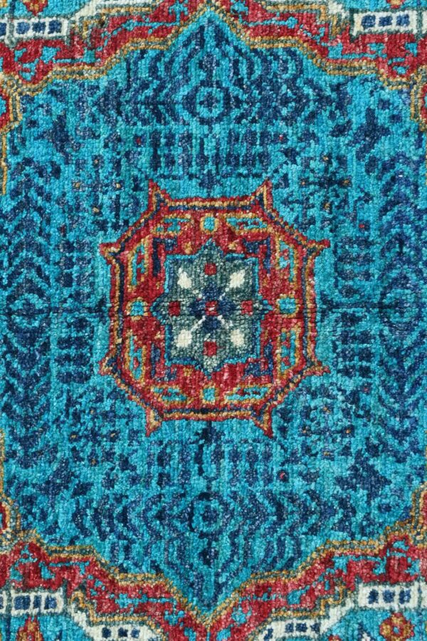 Chob Rang Mamluk Rug 196cm x 152cm / 6ft 5in x 5ft - Image 3
