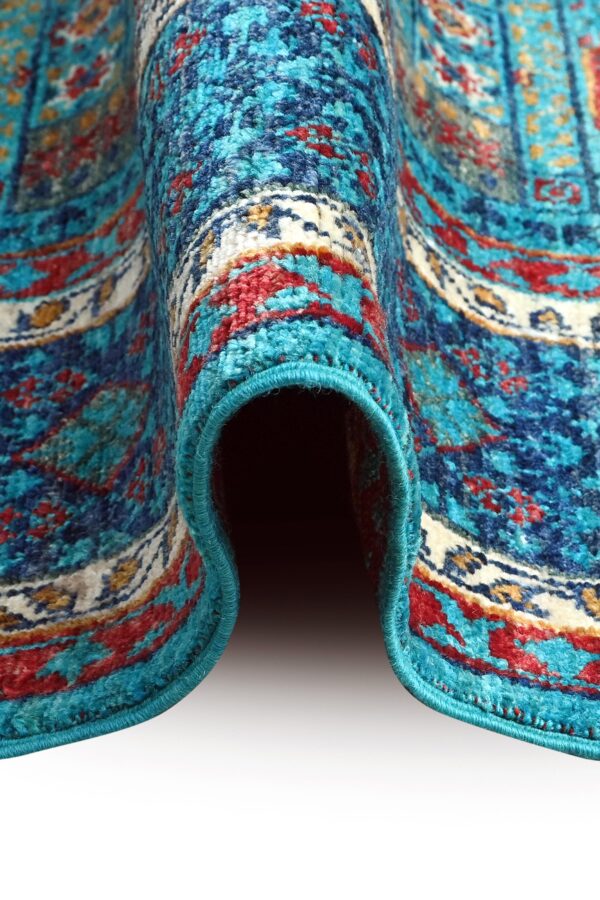 Chob Rang Mamluk Rug 196cm x 152cm / 6ft 5in x 5ft - Image 4