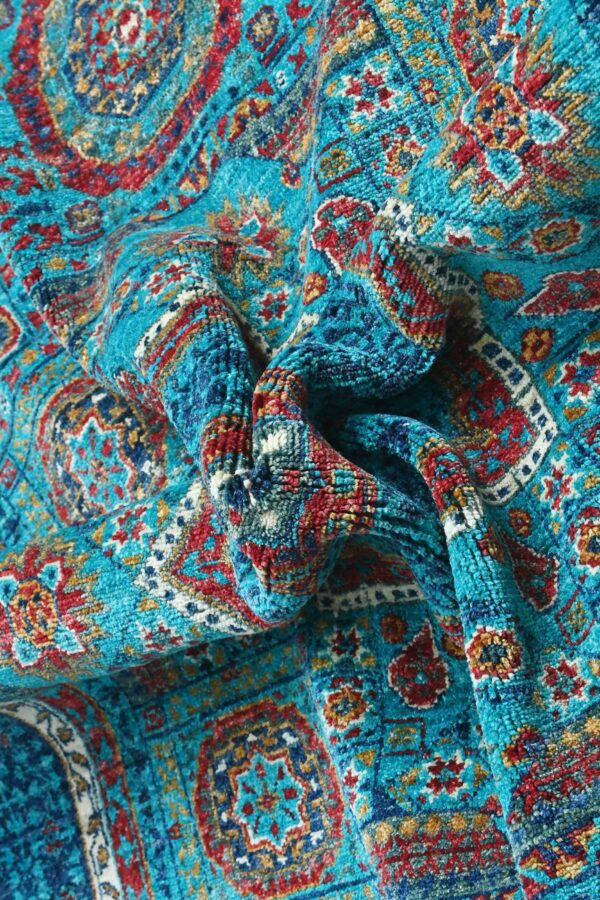Chob Rang Mamluk Rug 196cm x 152cm / 6ft 5in x 5ft - Image 5