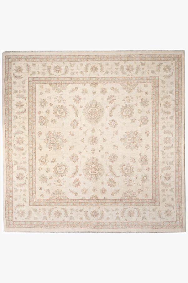Afghan Ziegler Square Rug 306cm x 305cm / 10ft x 10ft