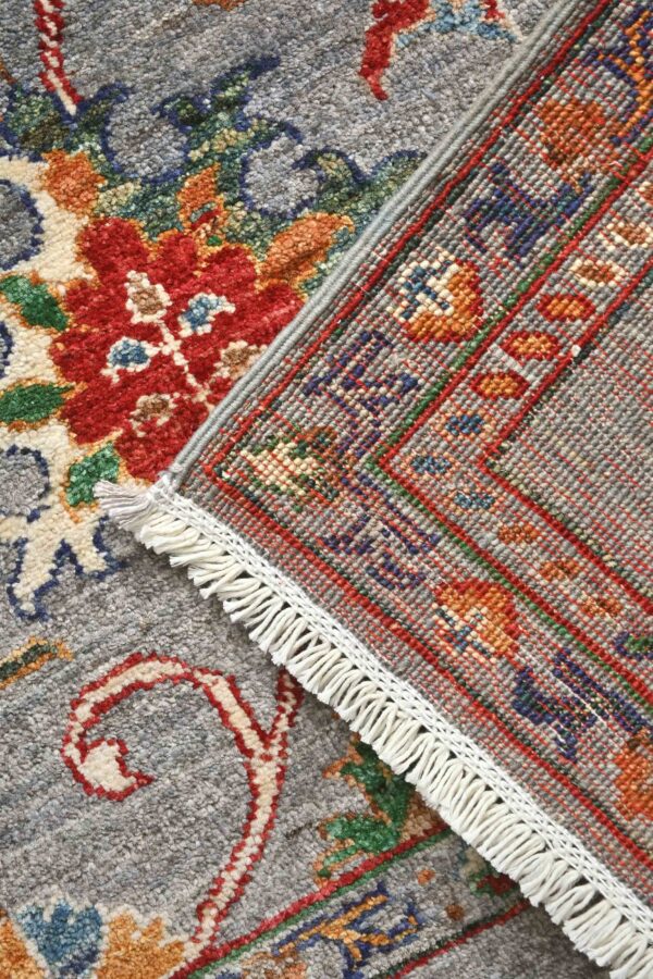 Sultani Handknotted Afghan Rug 144cm x 95cm /  4ft 9in x 3ft 1in - Image 6